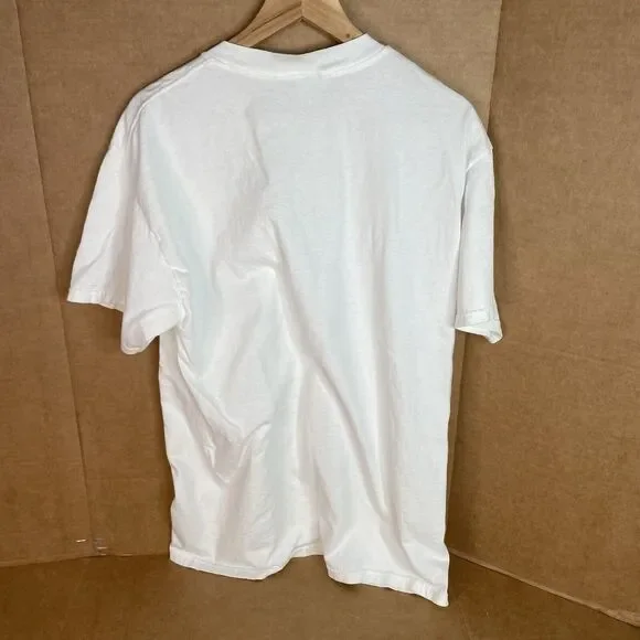 Vintage South Padre Island Tx Graphic T Shirt, Large, White, Delta, Whale - Picture 4 of 7